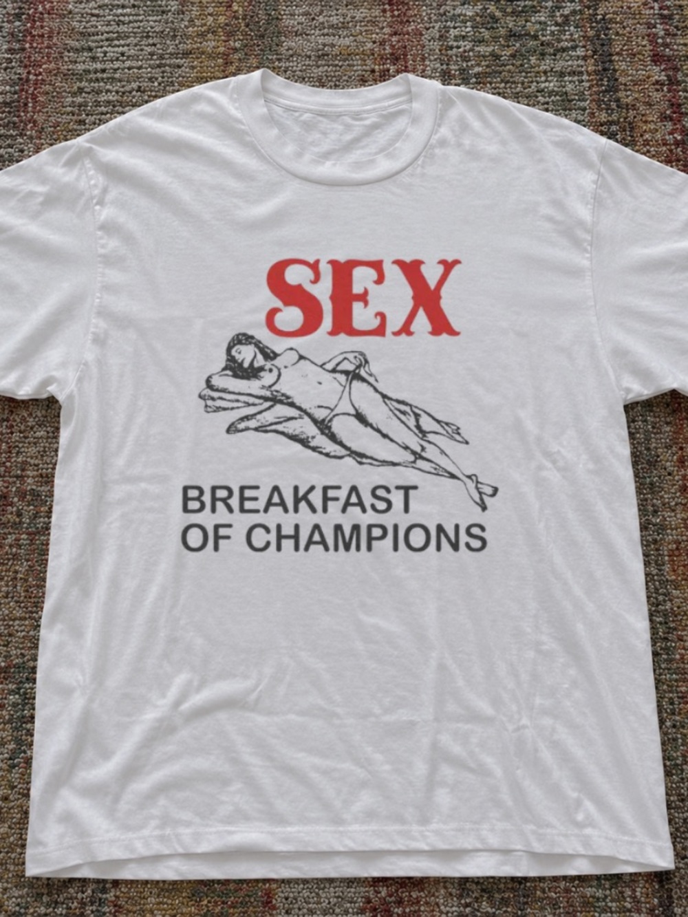 Sex Breakfast of Champions T Shirt Gift for her ❤️